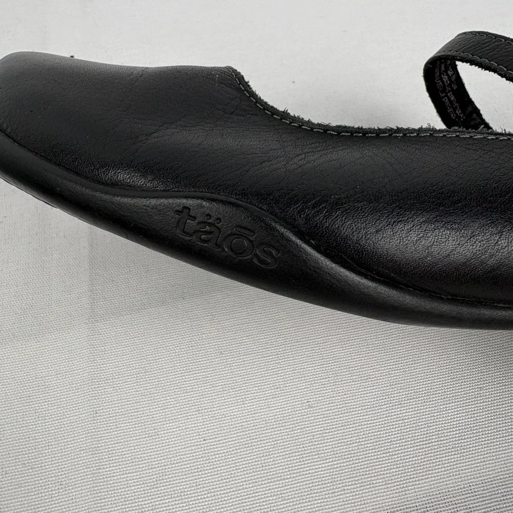 Taos Womens Mary Jane Ta Dah Shoes Size 40 EU/9 US Black Comfort Leather Casual - Picture 13 of 17